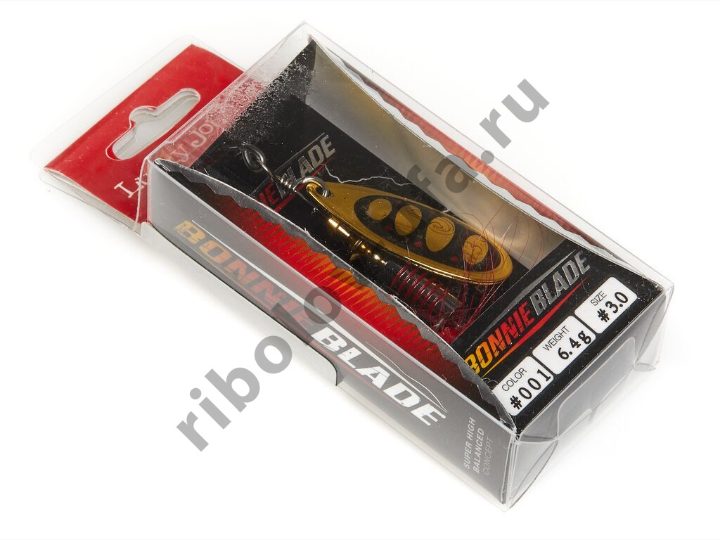 Блесна вращ. Lucky John Bonnie Blade #03, 6.4гр., цв. 001