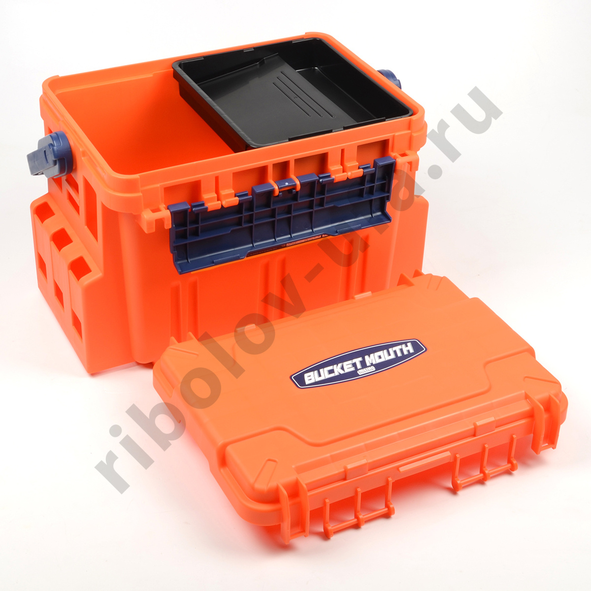 Ящик рыболовный Meiho Bucket Mouth 440х293х293 BM-5000 orange