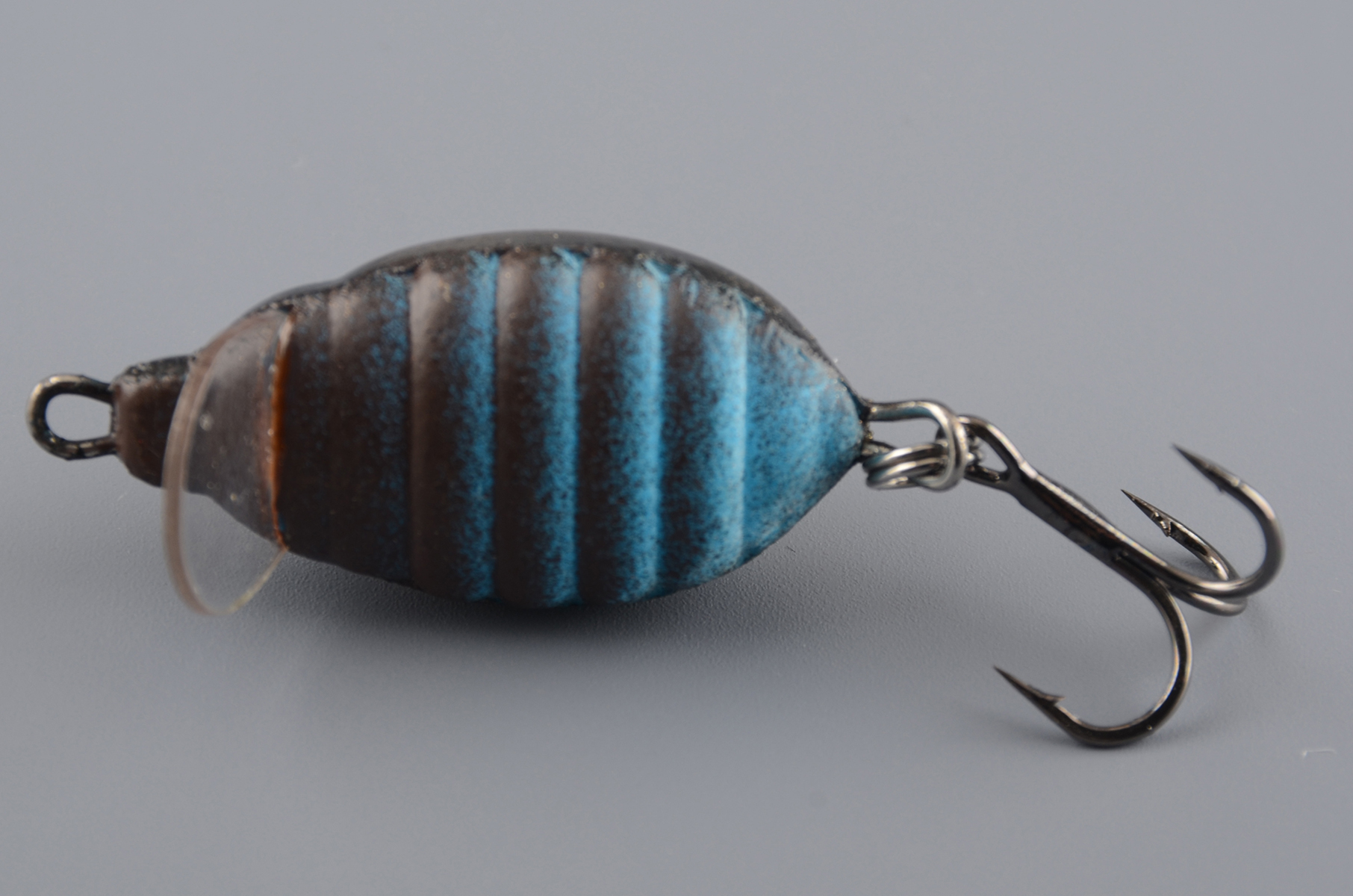 Воблер Белоречье Кренк Жук 3D 2гр тройник №10, цв. 2105