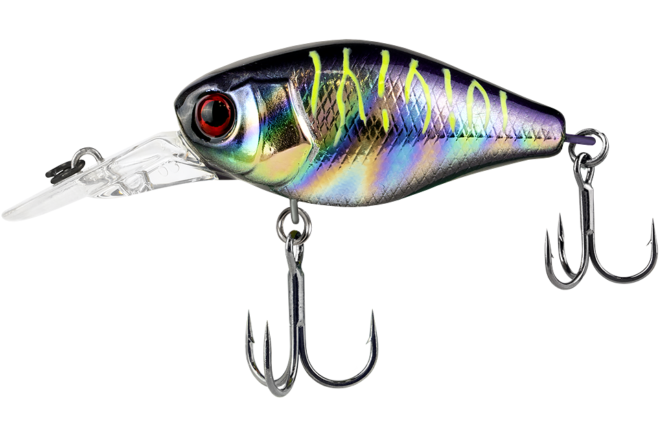 Воблер Jackall Chubby 41 MR дл. 4.1 см, гл. 0.8-1.3 м, 5.7 гр., цв. uv ul tamamushi tiger