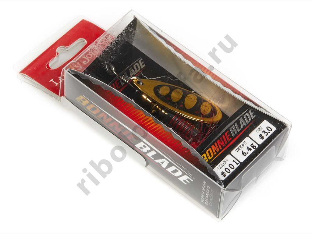 Блесна вращ. Lucky John Bonnie Blade #03, 6.4гр., цв. 001