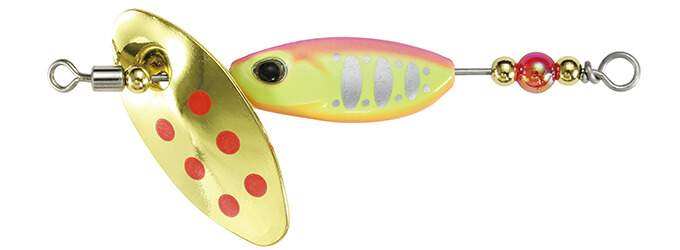 Блесна Duo Spearhead Ryuki Spinner 5гр #Pink Chart Yamame (ASA4073)