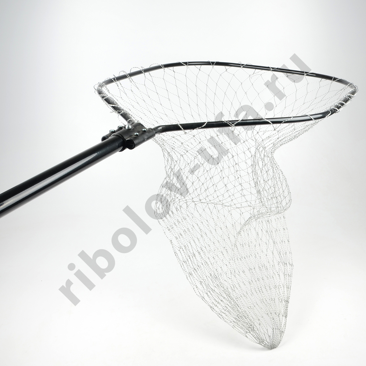 Подсачек Три Кита Квадрат теннисная струна 1,95м, ширина 55см, цв. черный глянец 