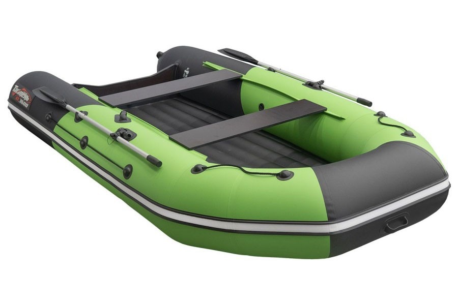 Лодка Таймень NX 3600 НДНД PRO Max зеленый/черный