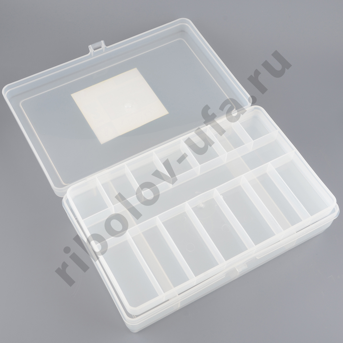 Коробка Trivol Тип-2 для снастей двухъярусная, прозрачная 235 х 150 х 65 мм