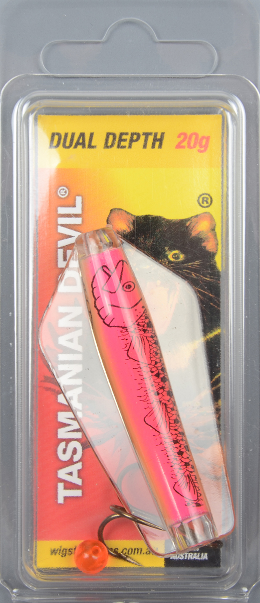 Блесна Wigston Lures Tasmanian Devil 20гр #81 Pink Fish
