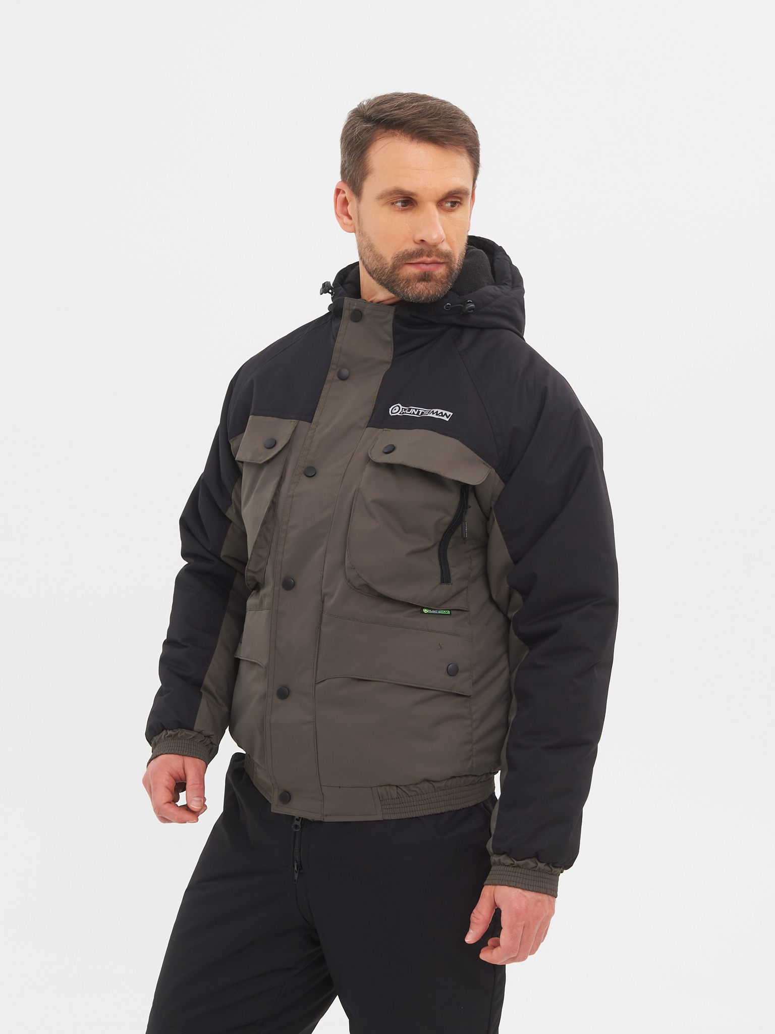 Костюм демисез. Huntsman Таймень Цв. Хаки ткань Breathable р. 48-50 рост 170-176