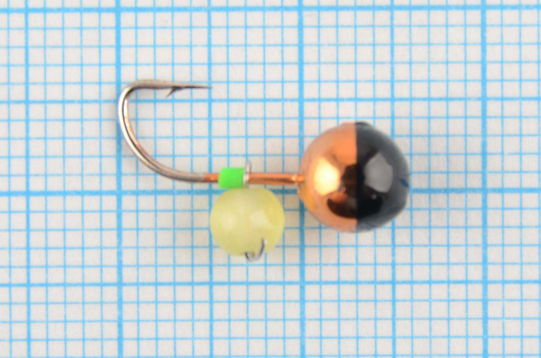 Мормышка литая Marlins Шар 6мм (1,22гр) серьга Кошачий глаз 7000-419