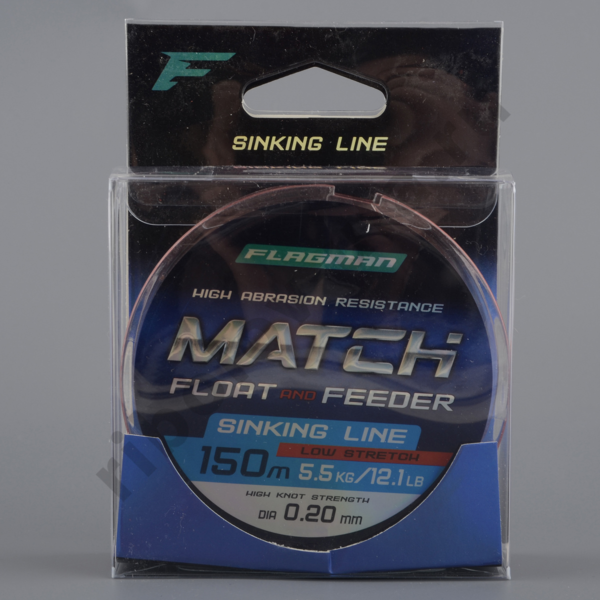 Леска Flagman Match and Feeder Sinking Line 150м, 0.20мм, 5.5кг