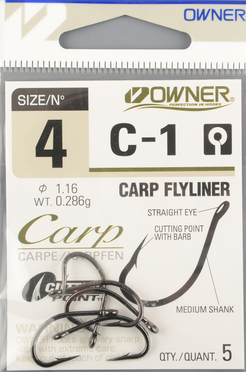 Одинарные крючки Owner 53261-04