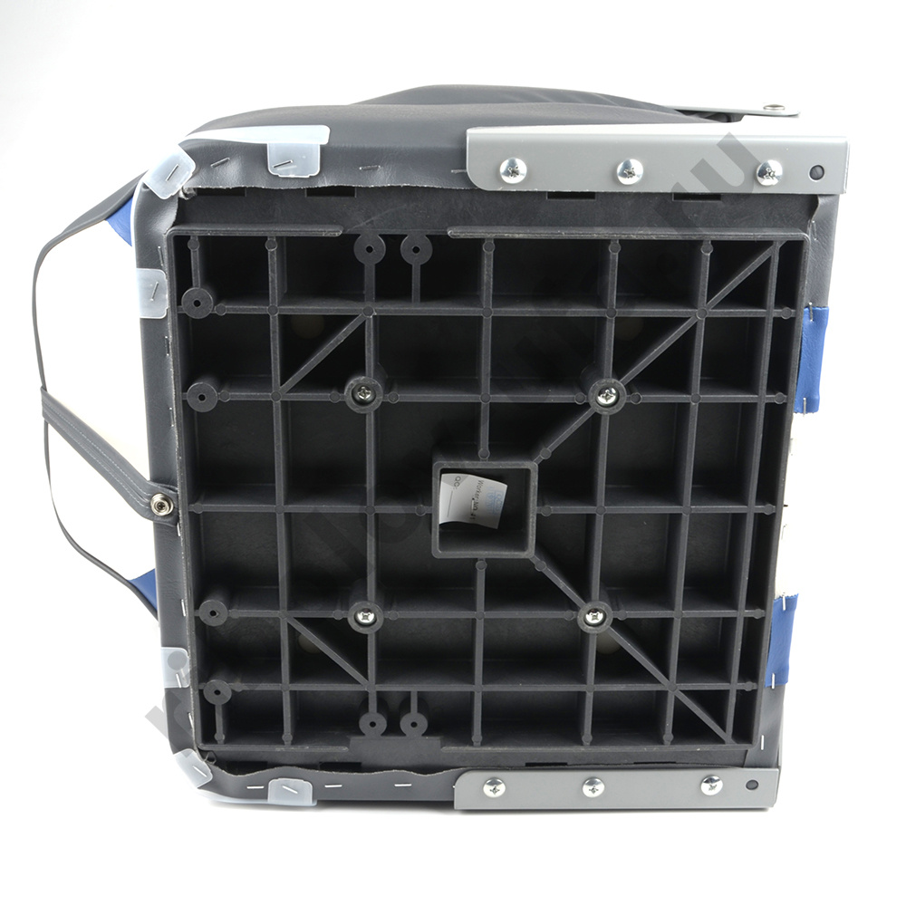 Кресло в лодку Highback Rainbow Boat Seat - угольный/синий/светло-серый