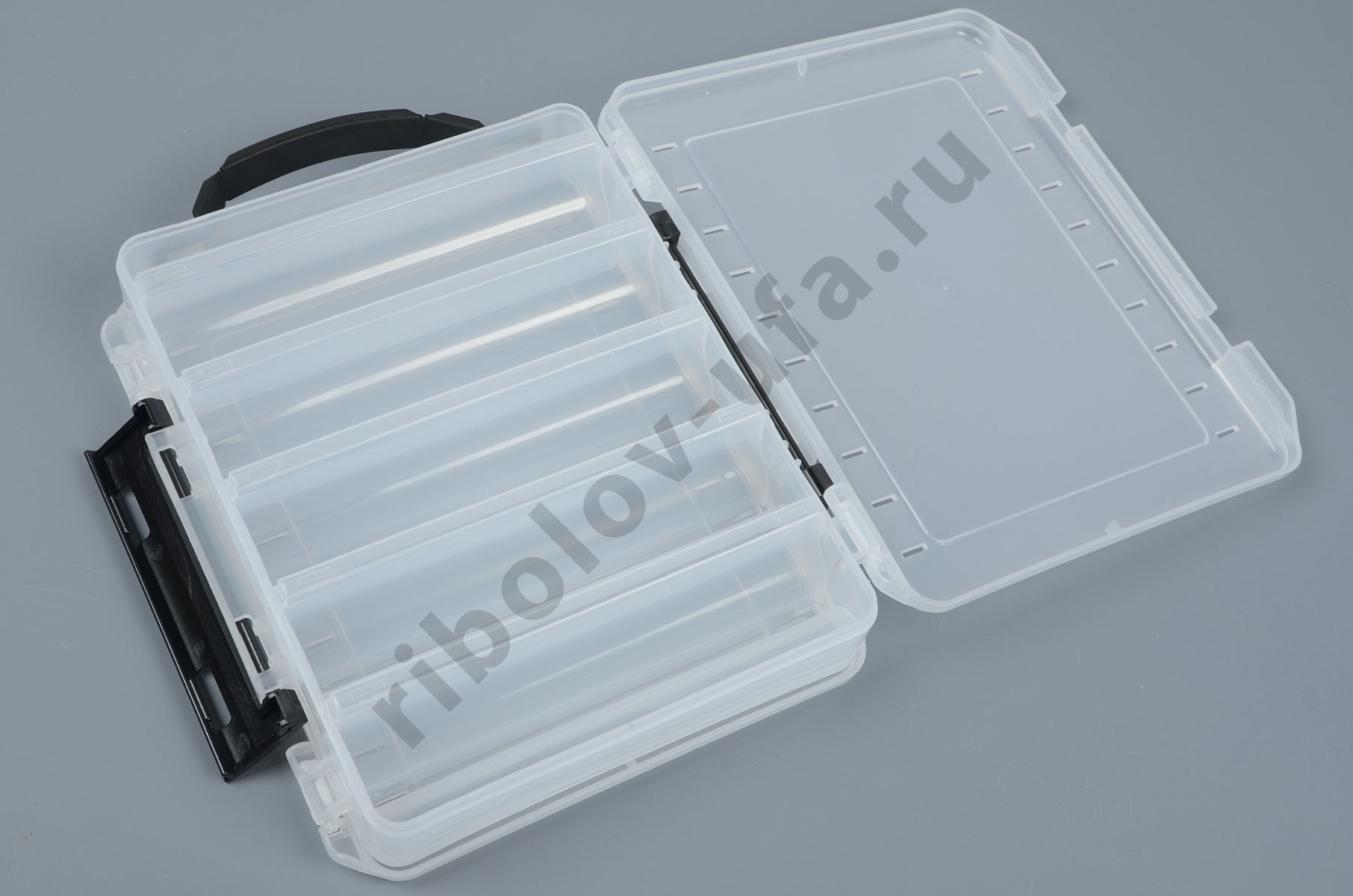 Коробка Kosadaka 20*17.5*5см двухсторонняя, прозрачная