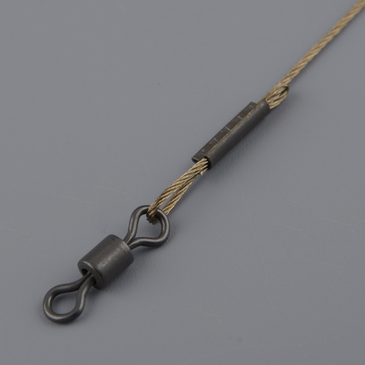 Набор поводков Caiman Wire Leader 7x7, 20cм, 7кг (3шт/уп) 186561