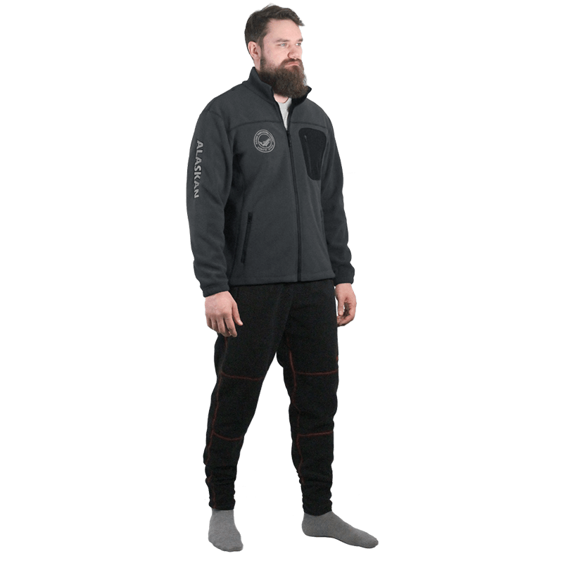Куртка флисовая Alaskan North Wind цв. темно-серый, р. L 