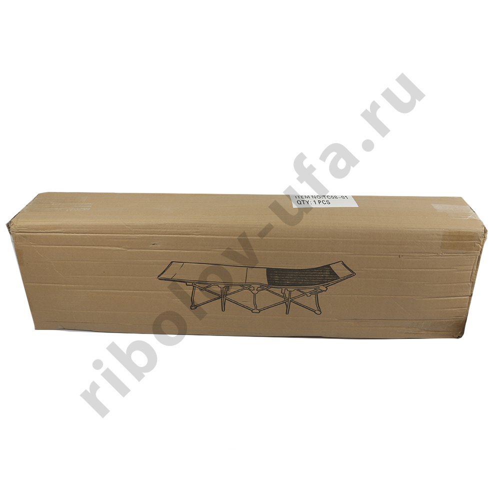 Раскладушка турист. SkyFish с матрасом 190x71x36, цв. темно-синий TC08-01