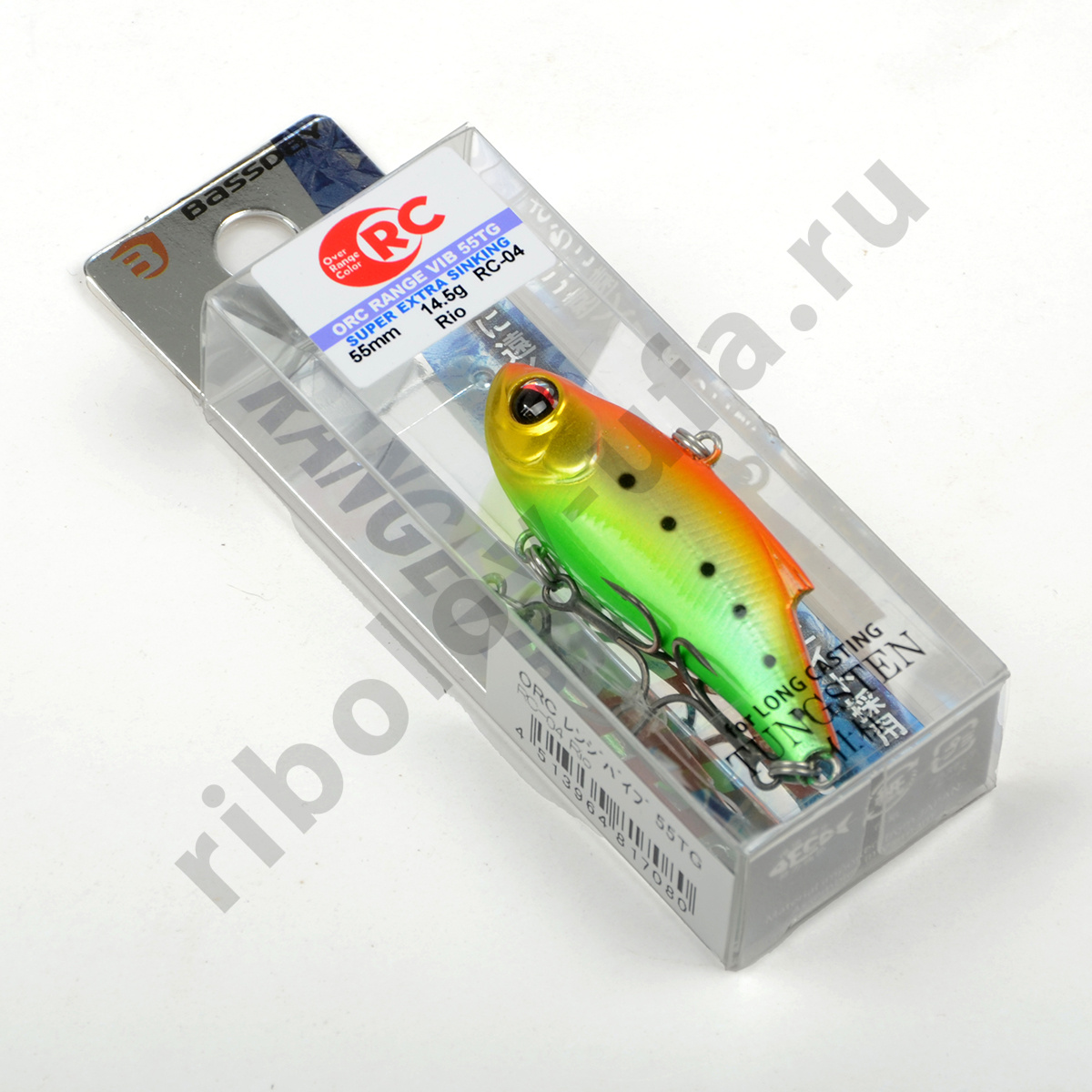 Виб Bassday Range Vib 55TG (Tungsten) 14,5гр. цв. rc-04