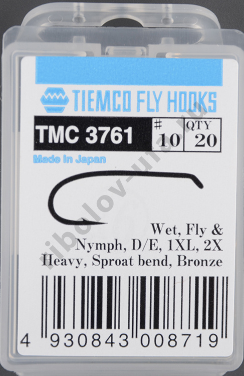 Крючки Tiemco TMC3761 #10 (20 шт)