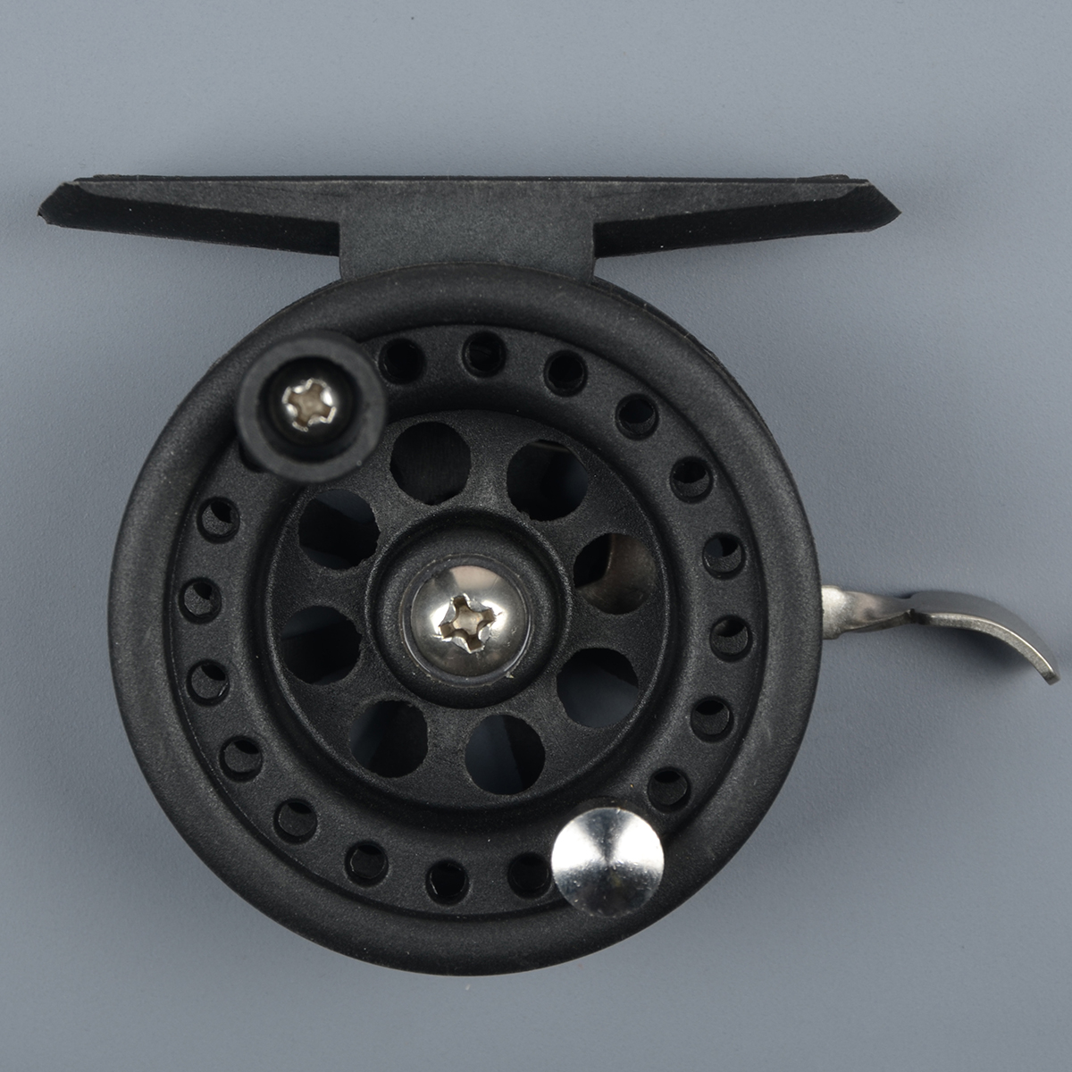 Катушка проводочная Kosadaka Explorer PM 50L универс. пластик. с рычаж. спуском под левую руку