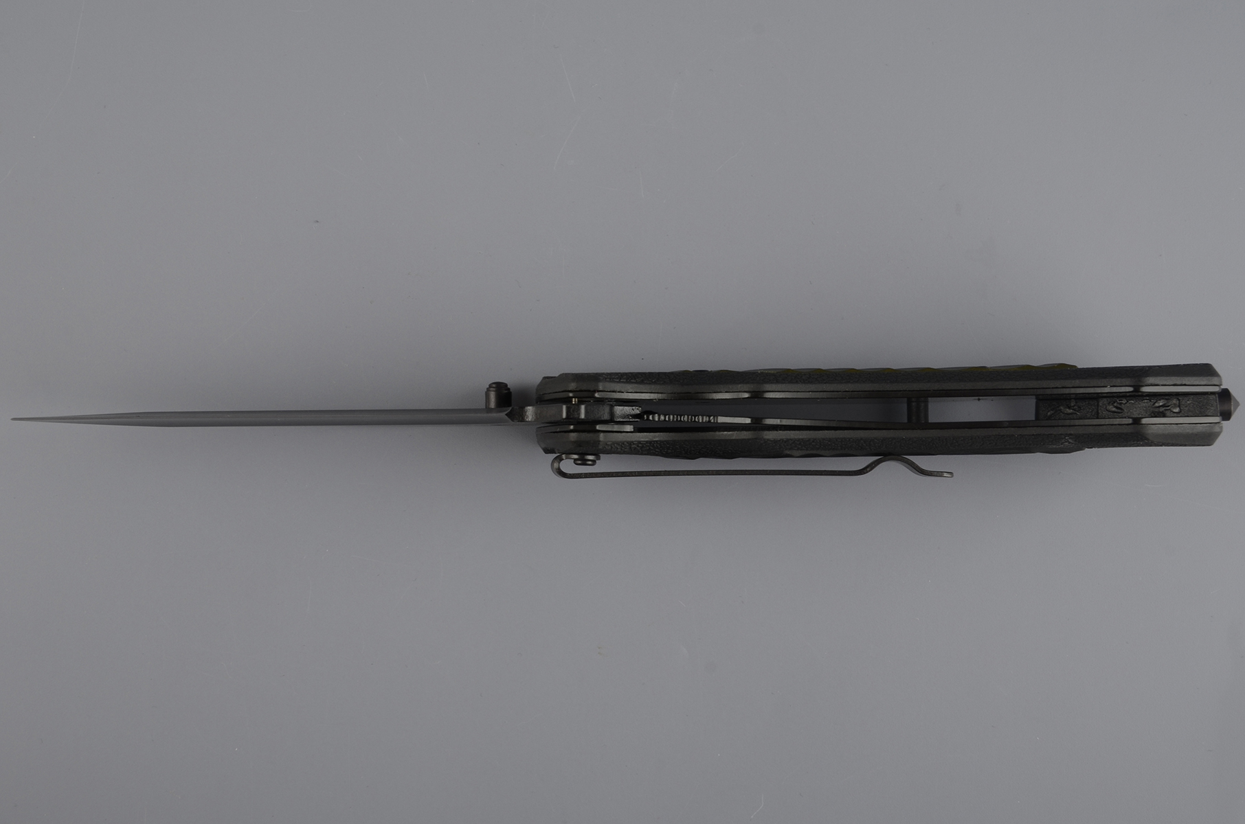 Нож складной туристический Ganzo G628-GR черно-фисташковый