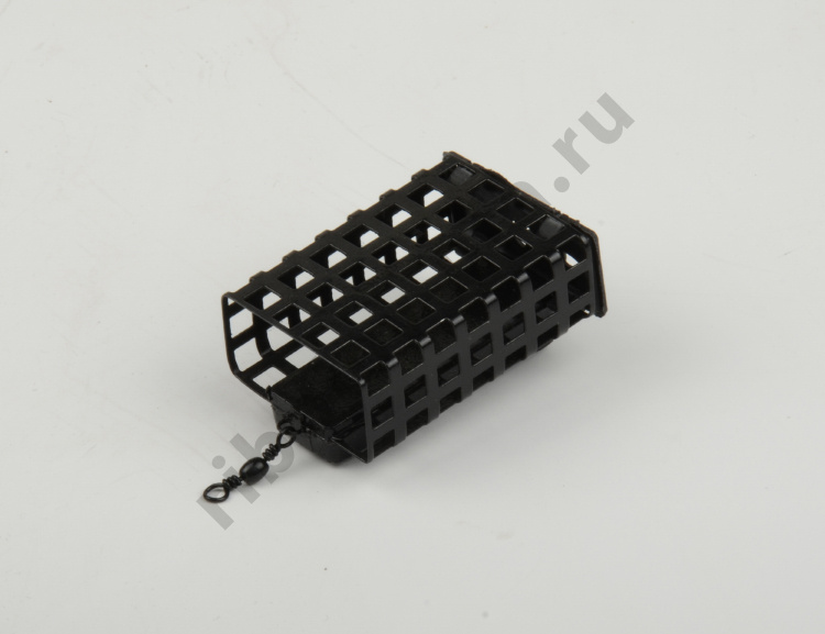 Кормушка Лиман Feeder Прямоугольная оцинк. крашенная с дном 90гр