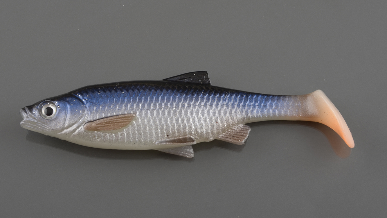 Силиконовая приманка Savage Gear 3D LB Roach Paddletail 12.5см, 22гр #12-Roach