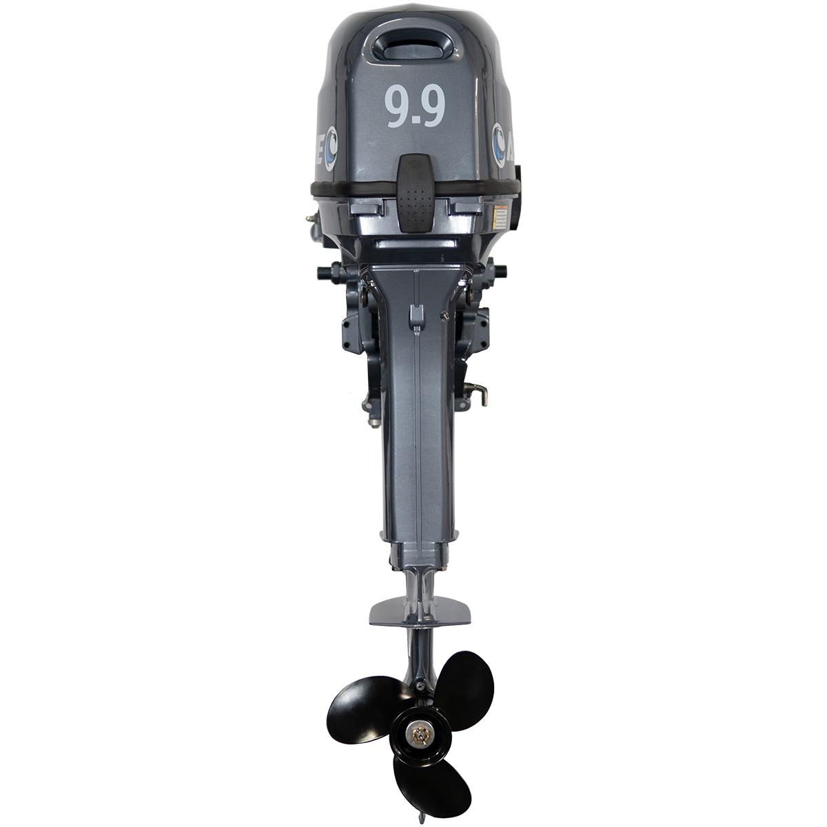 Лодочный мотор 2-х тактный Apache T 9.9 BS PRO с баком 24 л + винт 11 шага