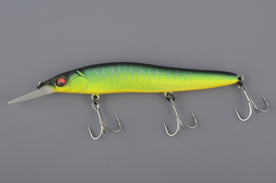 Воблер Megabass Vision Oneten R+1  110мм 14гр 1,5-2,2м (Mat-Tiger)