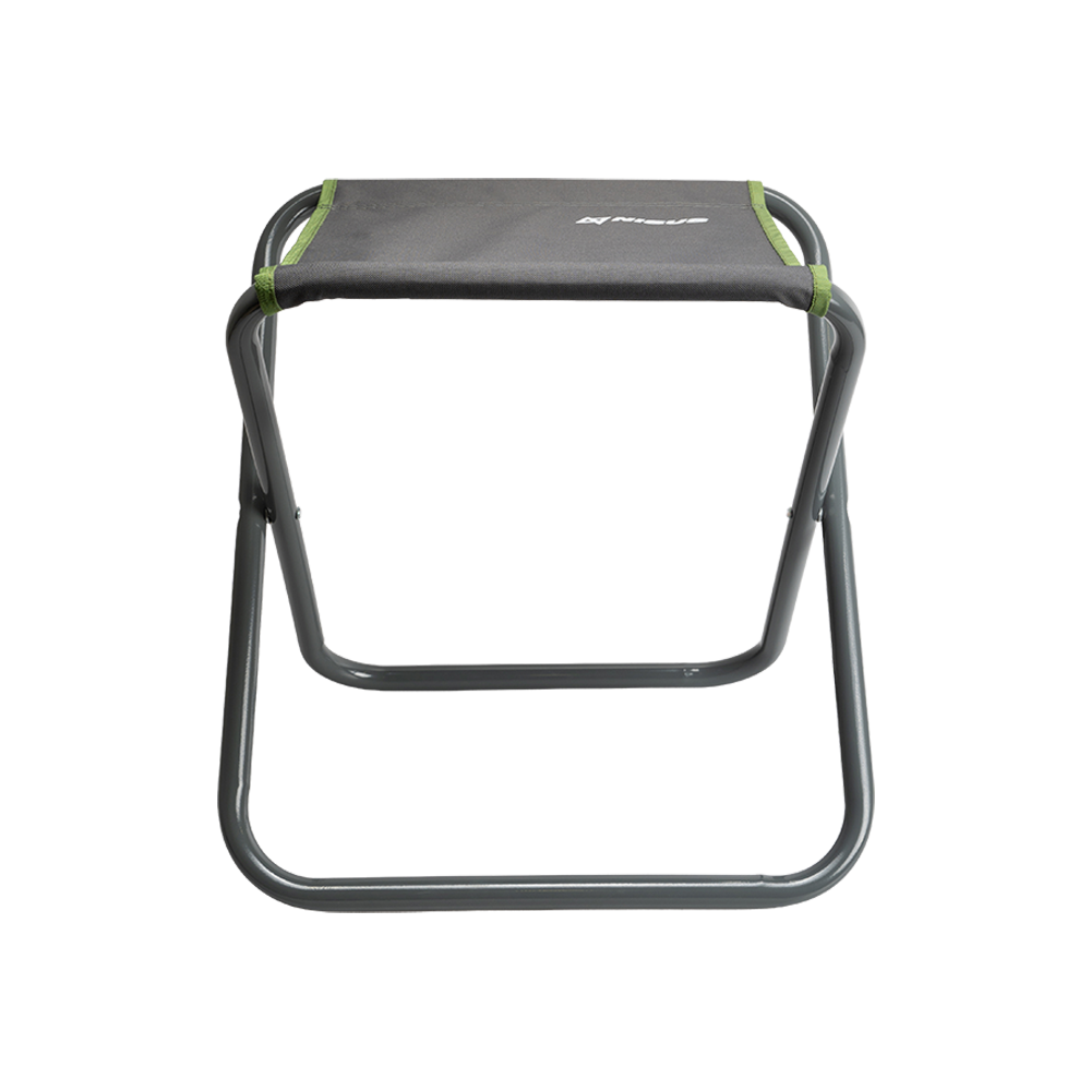 Стул без спинки Nisus СР-450.22 (ст.труба д22) серо-зеленый (T-N-TC-450.22-GR) 