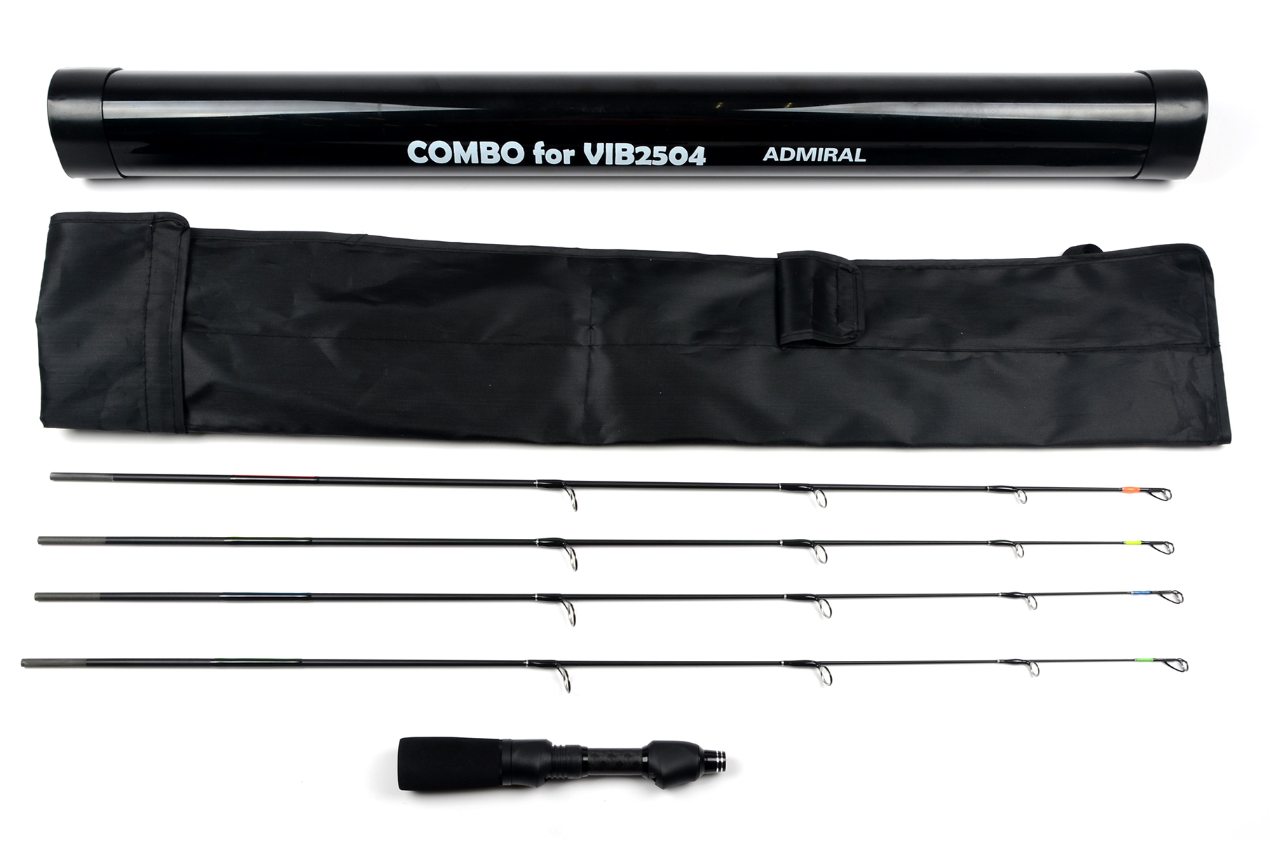 Удилище зимнее Admiral Combo for Vib 2504 c 4-я хлыстами