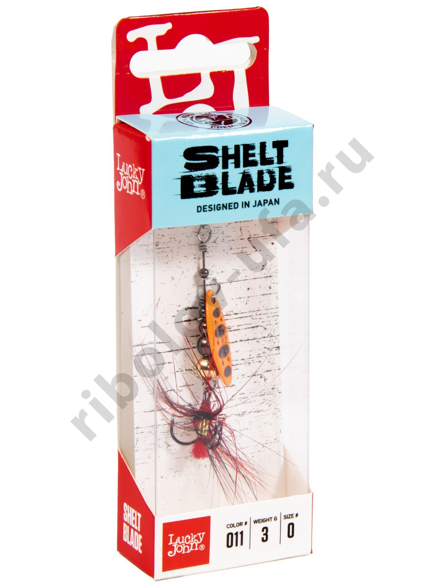 Блесна вращ. Lucky John Shelt Blade 00 03.0 г цв. 011