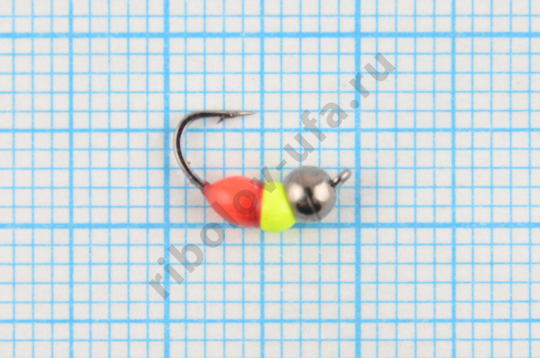 Мормышка вольфрам. Marlins Мураш №1 3мм 0,30гр. цв.лимон/черный