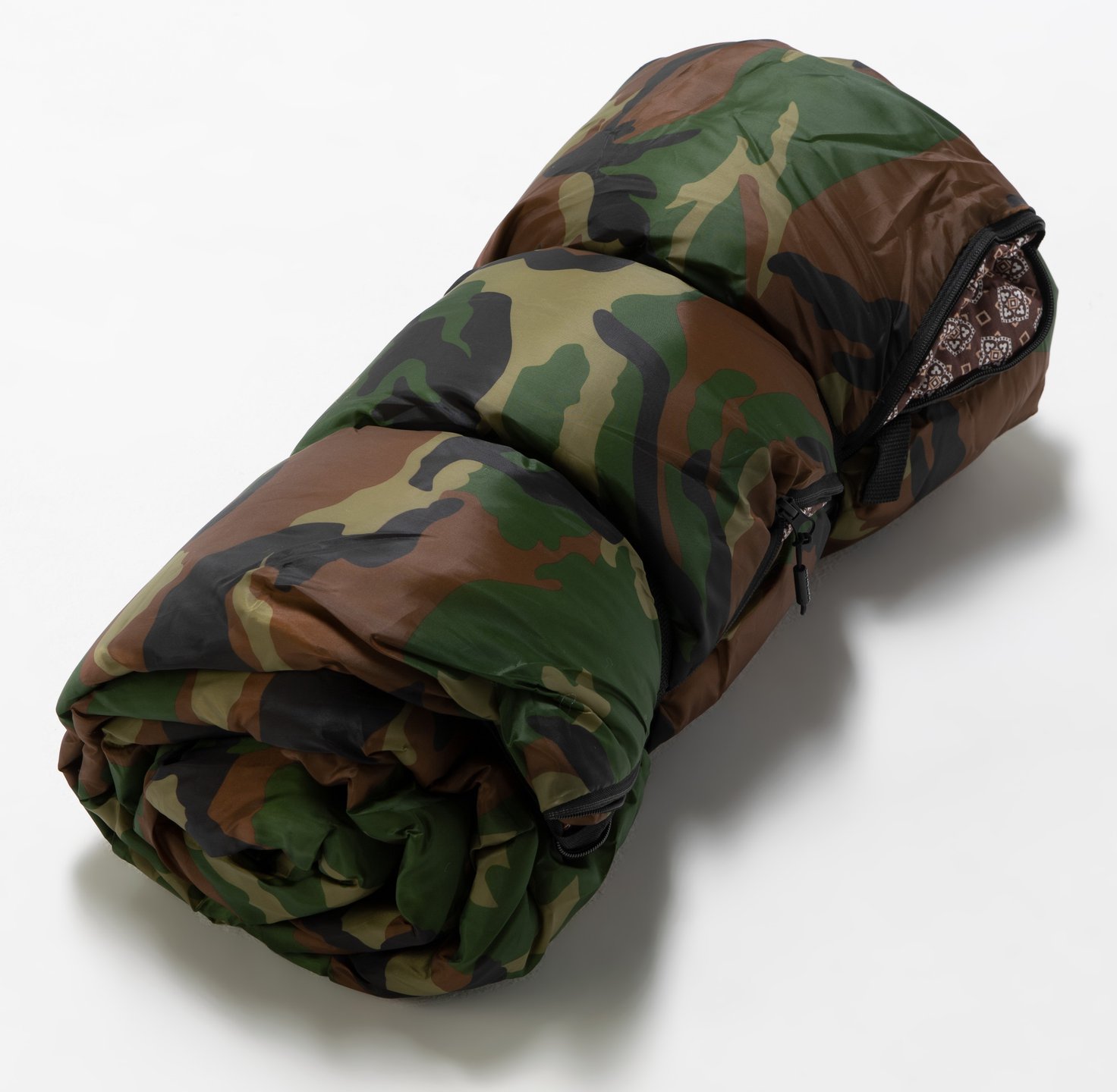 Спальник Huntsman Аляска   -5 С, 250*90см цв.КМФ тк.Таффета 