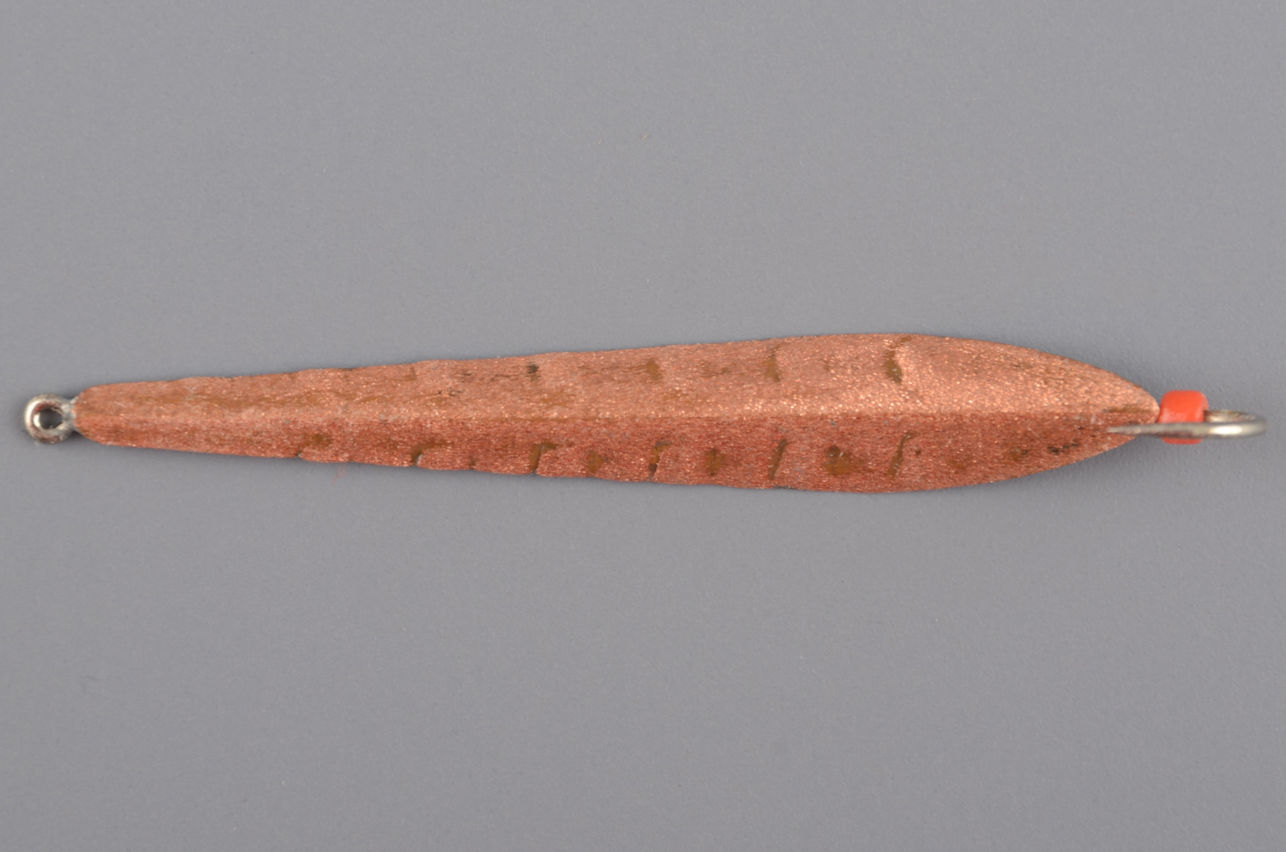 Блесна Курганская №27 с 1-м крючком, 45мм цв. медь