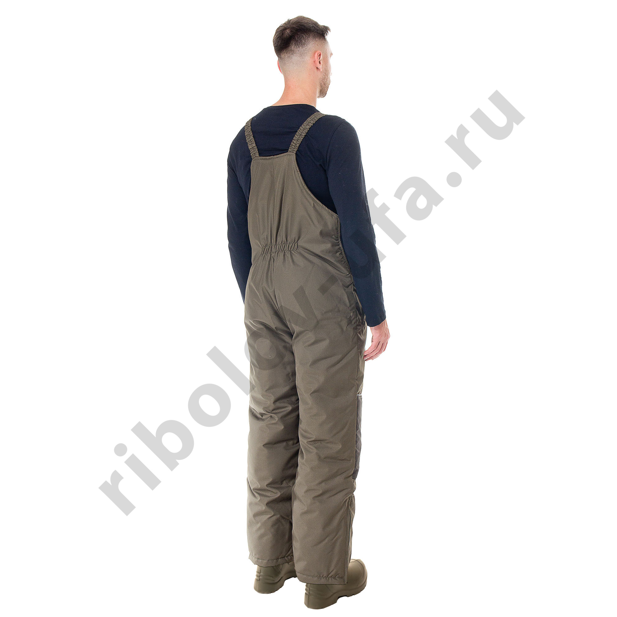 Костюм зимний Huntsman Полюс цв. Хаки ткань Cell со снегозащ. гетрами р. 44-46 рост 182-188 (РР)