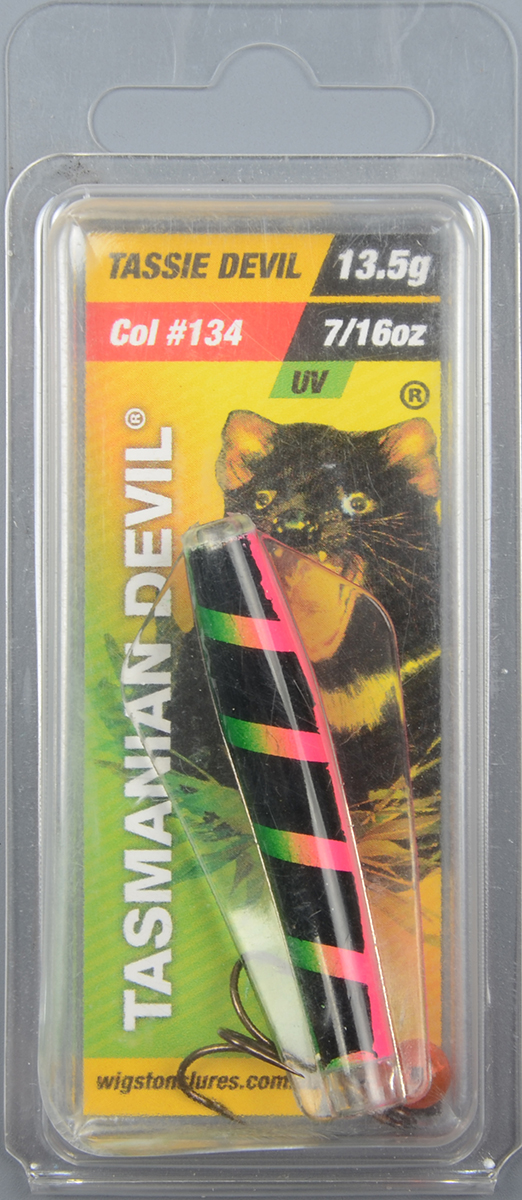Блесна Wigston Lures Tasmanian Devil 13гр #134 Liquorice Allsorts