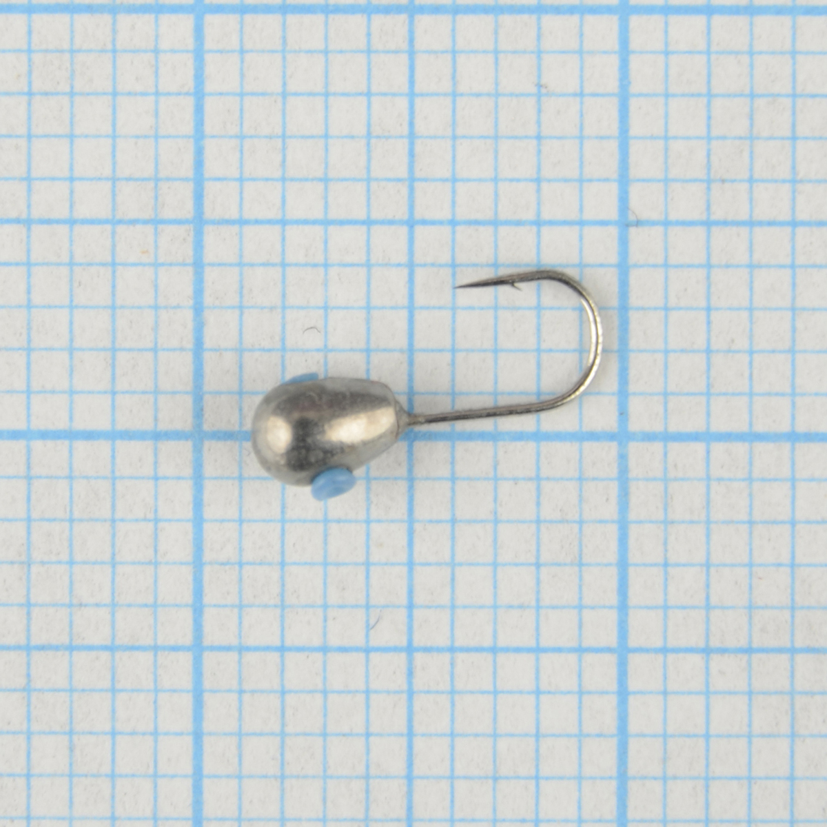 Мормышка вольфрам.Тульская Капля с кембриком d-2,5мм черн.