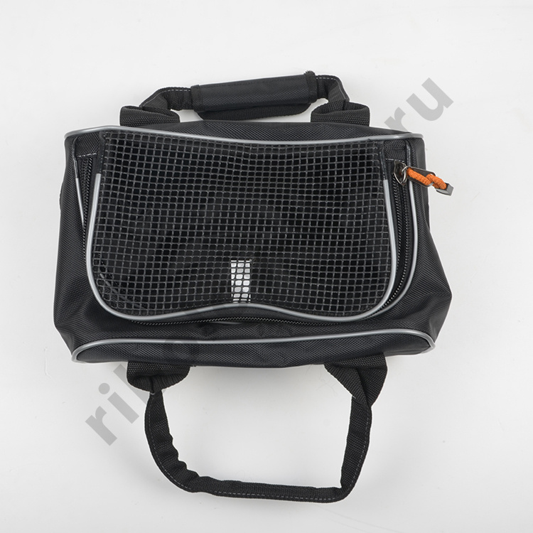 Сумка для грузов Sargan Енот, черная, 15*18*30см