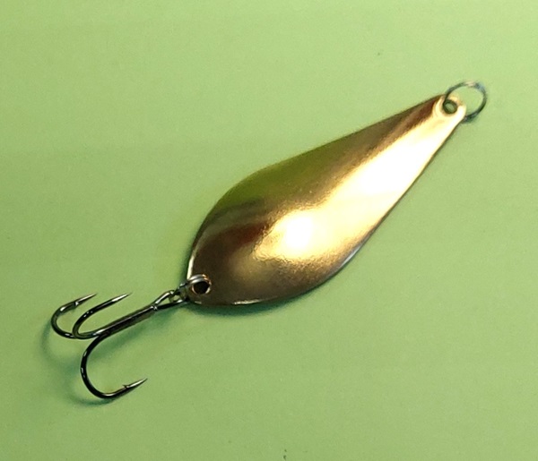 Блесна Нижегородская Атом-2 12гр цв. золото-глянец