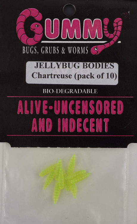 Тело насекомых VENIARD Jelly Nymph Small CHARTREUSE JNC