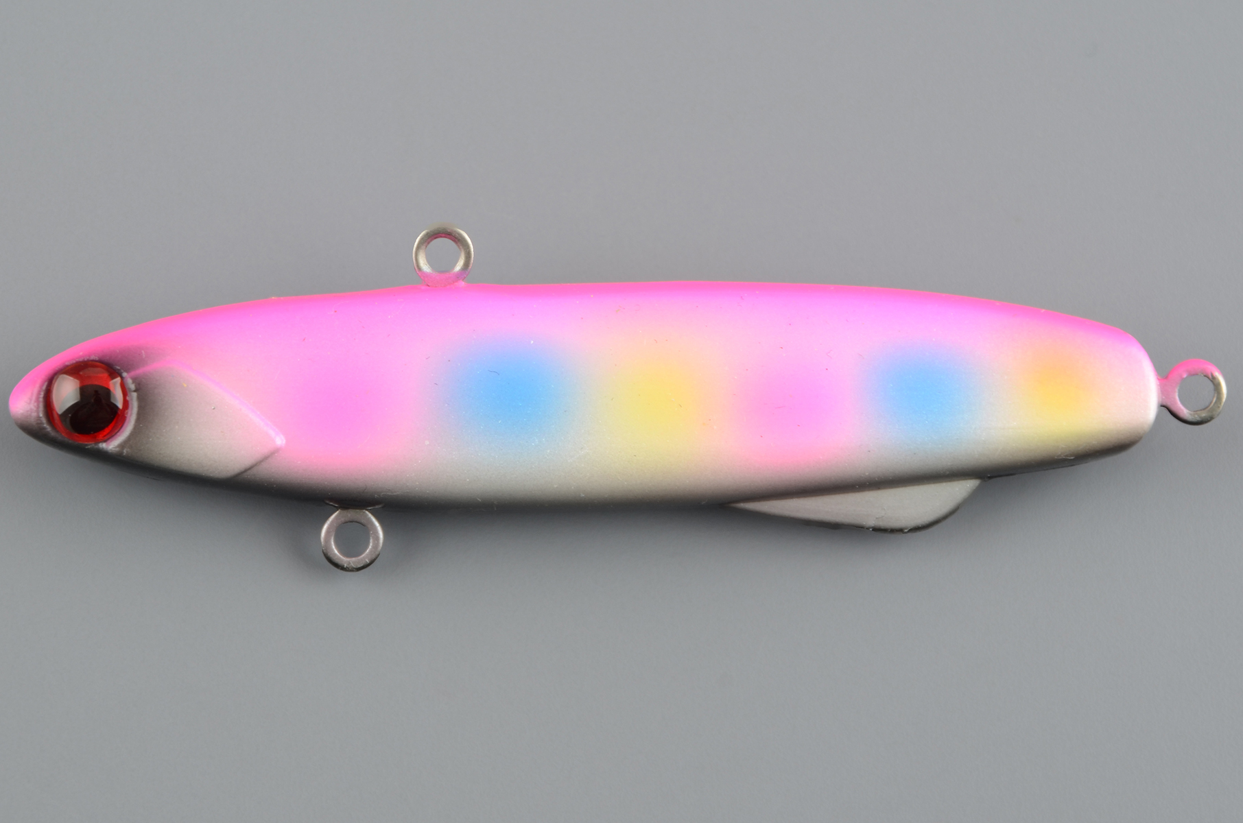 Раттлин Madness Shiriten Baguette 70 New 2023 #NT05/73 Night pink rainbow (без крючка)