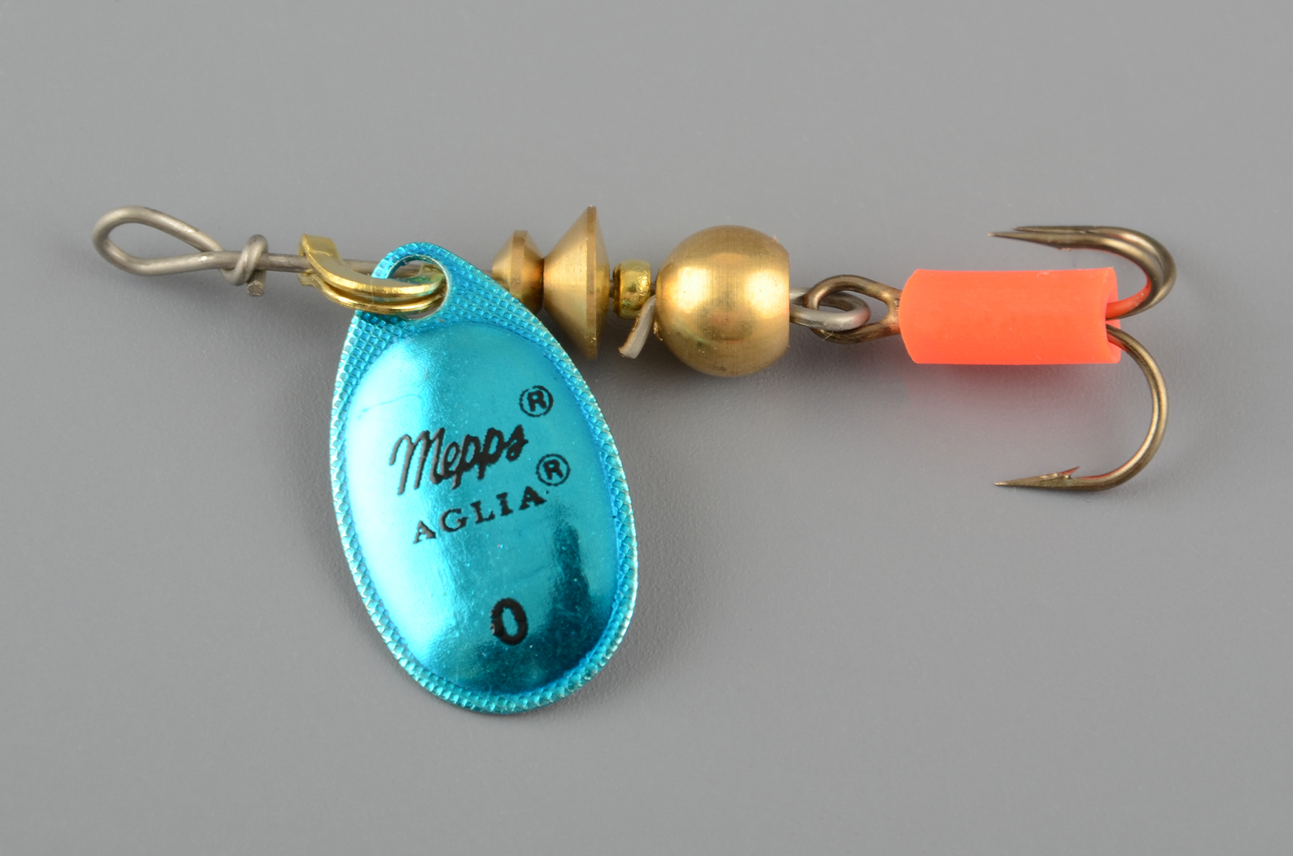 Блесна Mepps Aglia Platinum № 0, синий