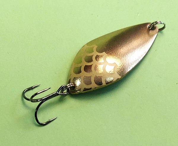 Блесна Люкс Нижегородская Карасик 12гр цв.01 золото