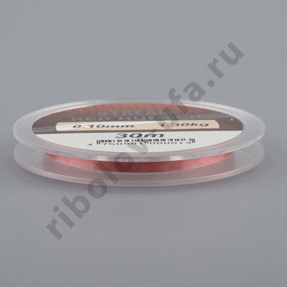 Леска Stream Red Hunter 30м, 0.185мм 
