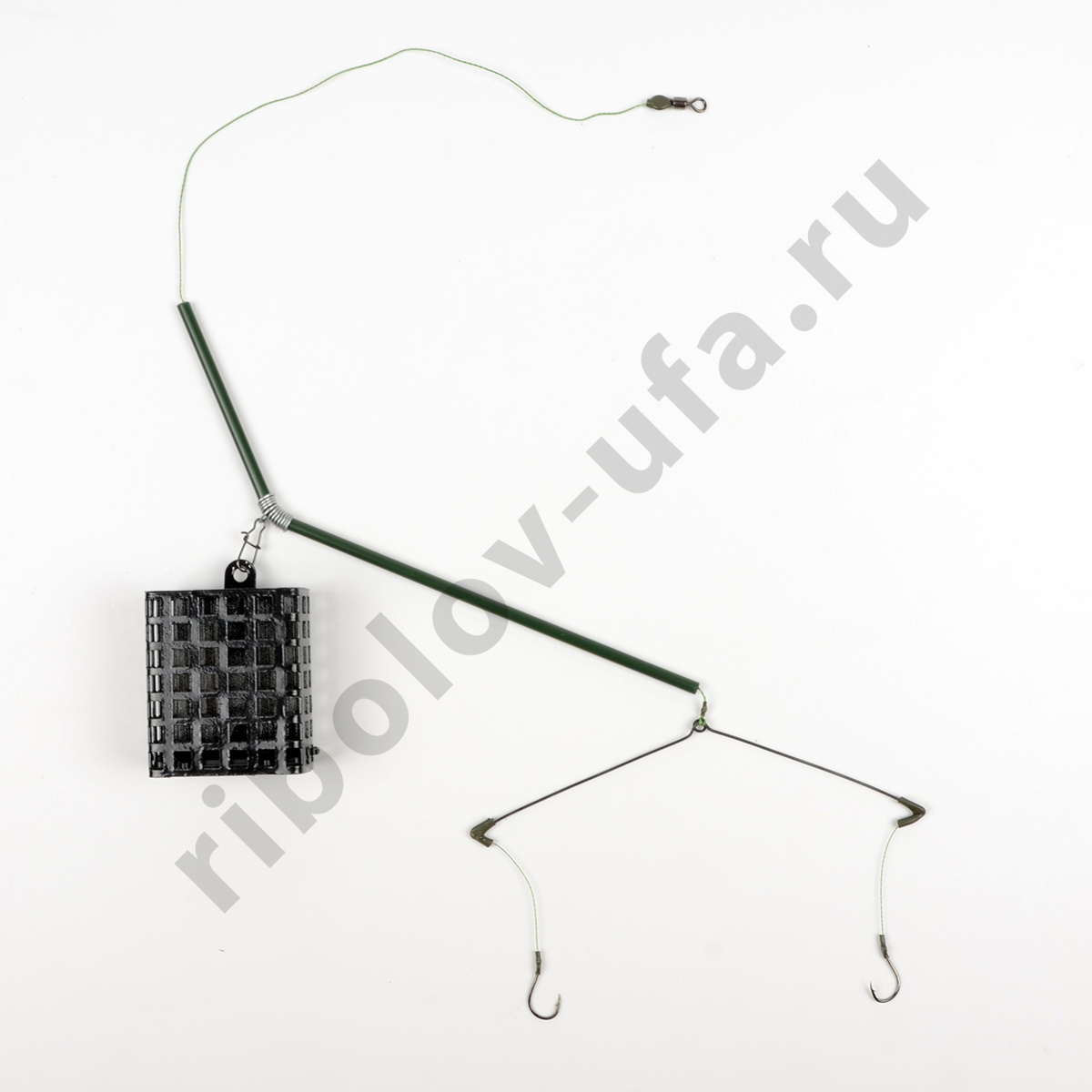 Монтаж фидерный Tex Den №1 100гр коромысло, 2 крючка