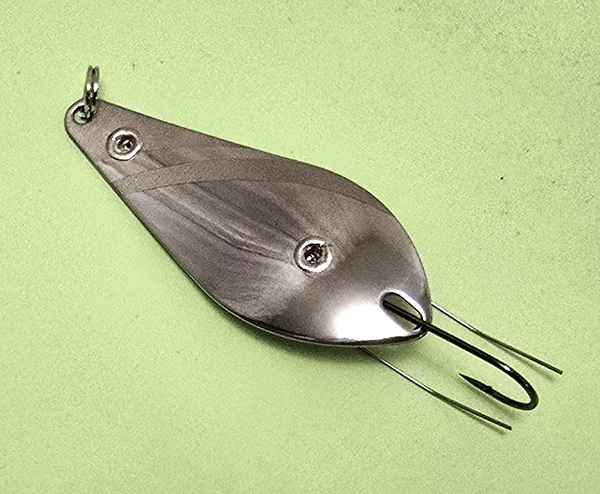 Блесна Нижегородская Атом-2 1-кр. незацепляйка 12гр цв. 02 серебро