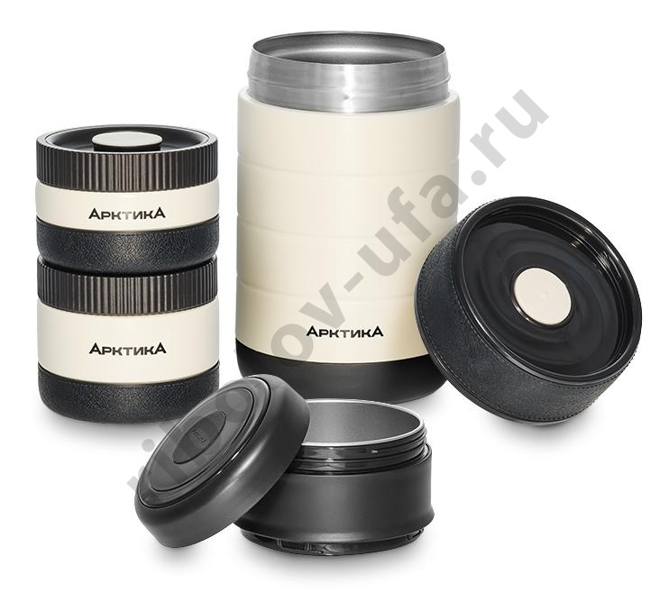 Термос Арктика 308-1300 для еды с 3-мя контейнерами 1,3л 