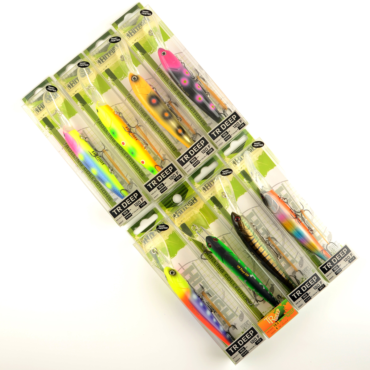 Воблер Hitfish TR Deep 120 тролл., 12см., 20гр., 8м #307