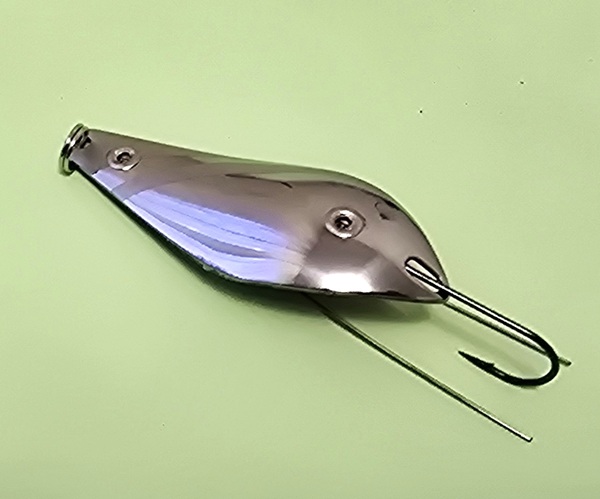 Блесна Нижегородская Атом 1-кр. незацепляйка 12гр цв. 02 серебро