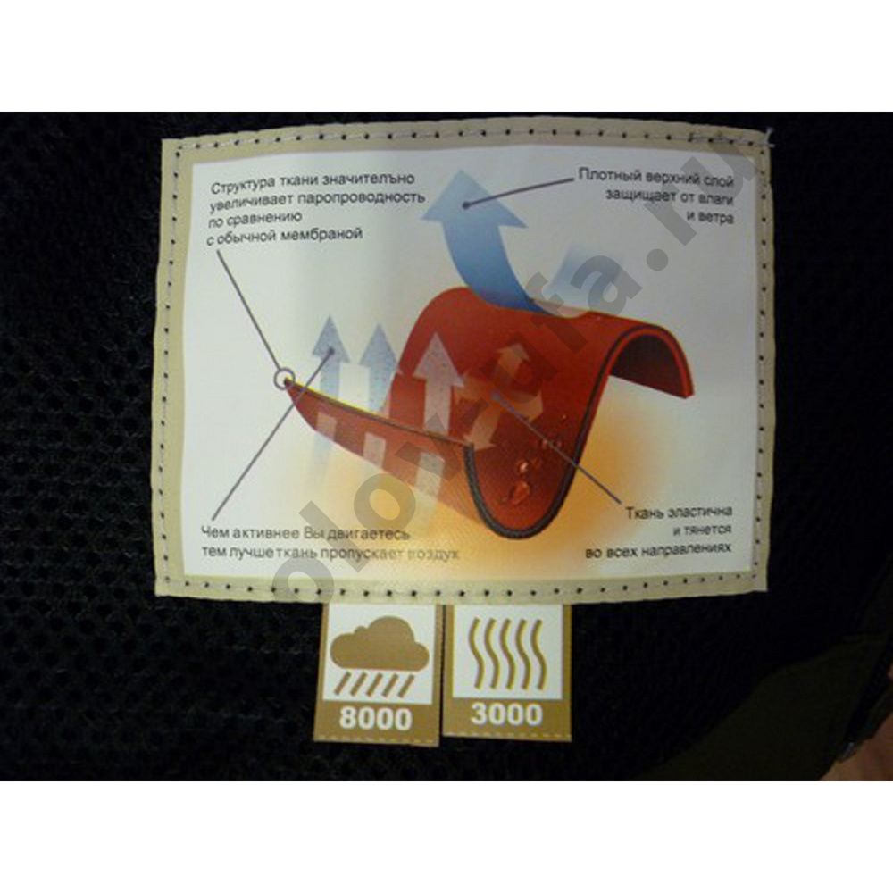 Костюм Aquatic демисезонный К-03Х (soft shell, хаки) р. 48-50