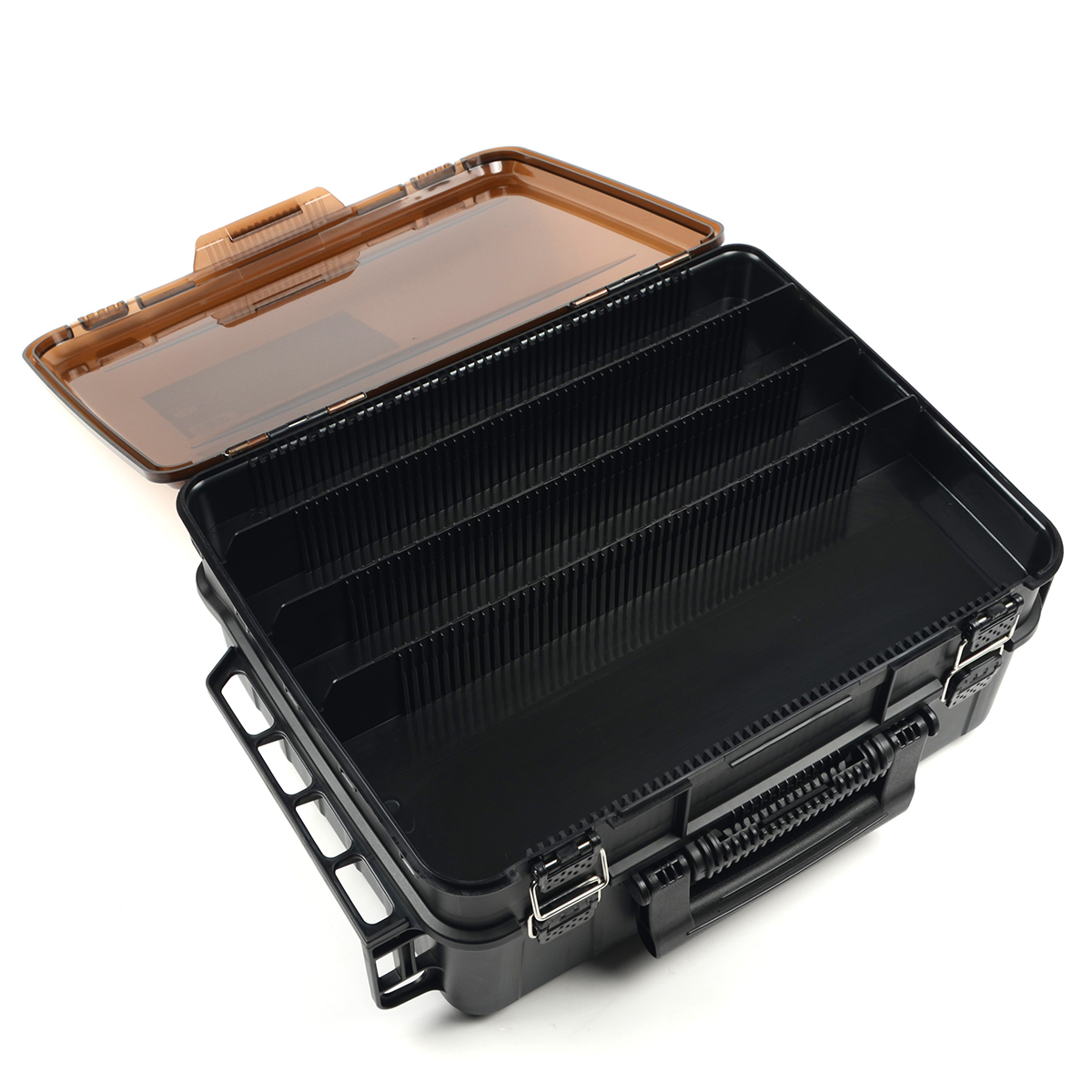 Чемодан Meiho Versus 2-ярусный (480*356*186), черный (VS-3080-B)